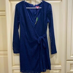 Brand new, navy blue, Lilly Pulitzer skort. Size medium.